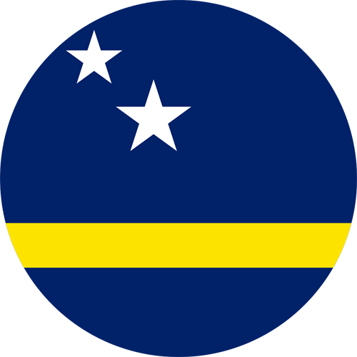 Monthly Newsletter March Curacao Round Flag
