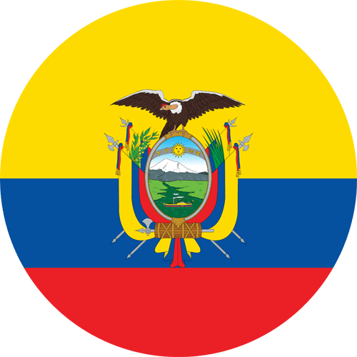 Monthly Newsletter March Ecuador Round Flag
