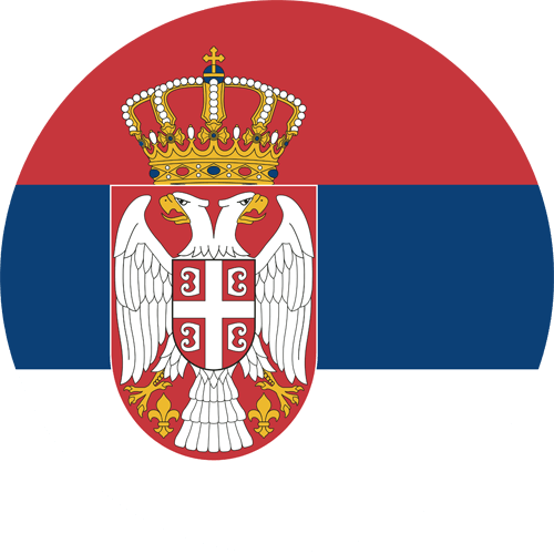 Monthly Newsletter May 2025 Serbia Round Flag