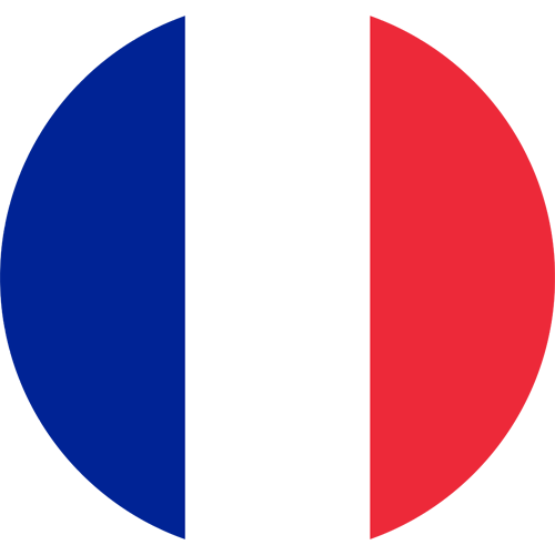 Resources France Round Flag