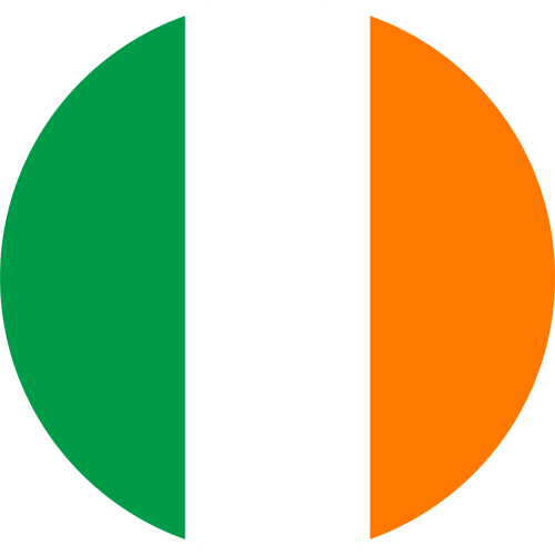 Resources Ireland Round Flag