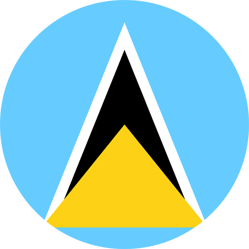 Monthly Newsletter December 2025 Saint Lucia Round Flag