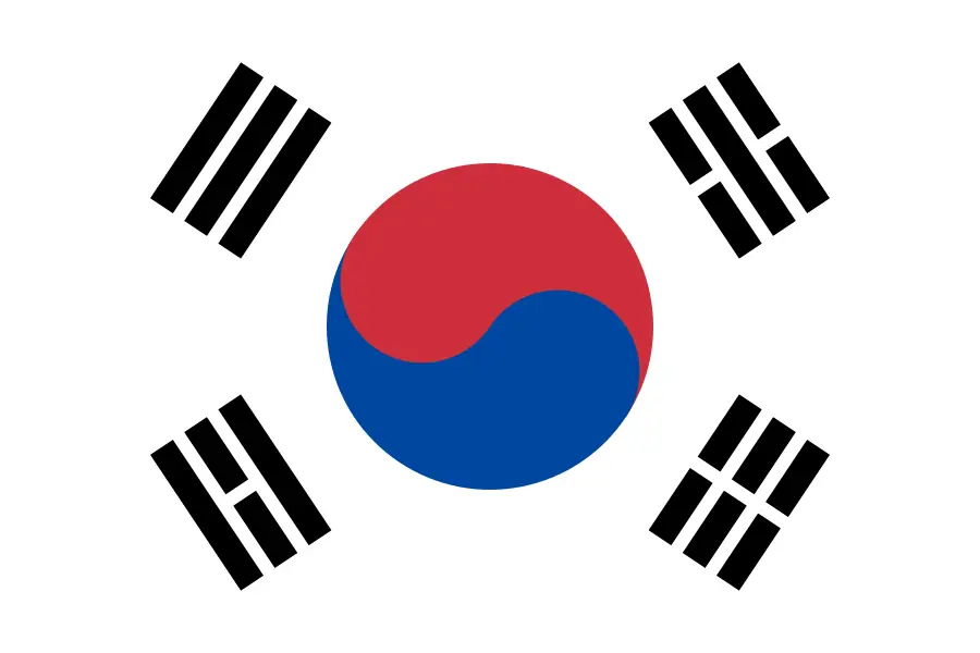 South Korea flag