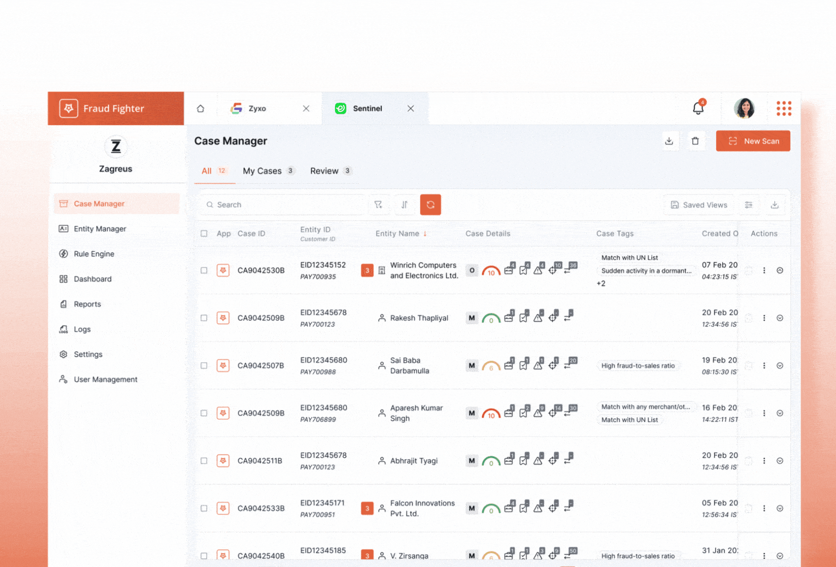 Fraud Monitoring